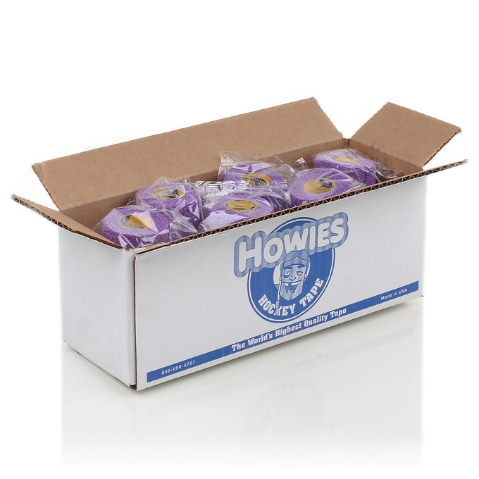 Howies Purple Stretchy Grip Hockey Tape Stretch Grip Tape Howies Hockey Tape 12pk