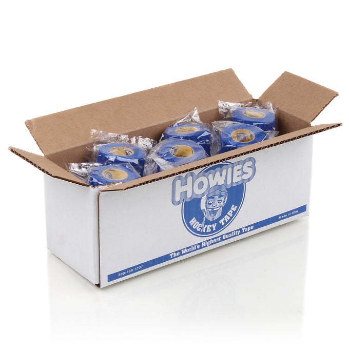 Howies Blue Stretchy Grip Hockey Tape Stretch Grip Tape Howies Hockey Tape 12pk