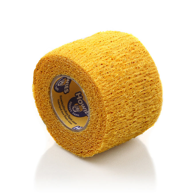 Howies Yellow Stretchy Grip Hockey Tape Stretch Grip Tape Howies Hockey Tape 1pk
