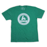Hometown Tee Tees Howies Hockey Tape Green X-Small