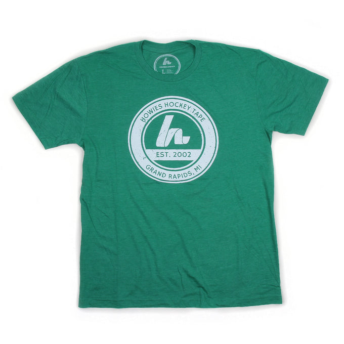 Hometown Tee Tees Howies Hockey Tape Green X-Small