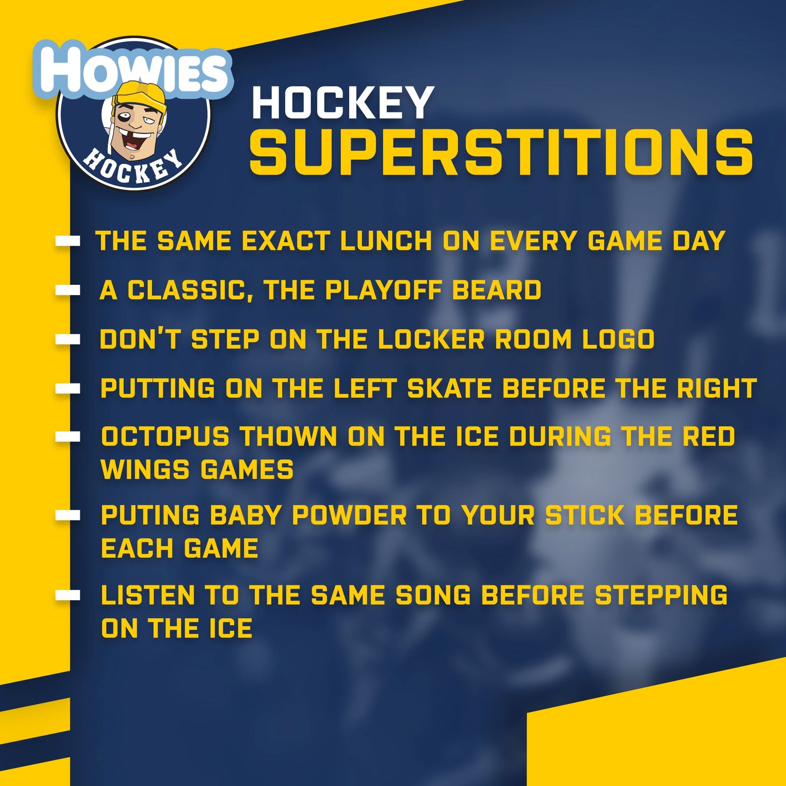 Hockey Superstitions