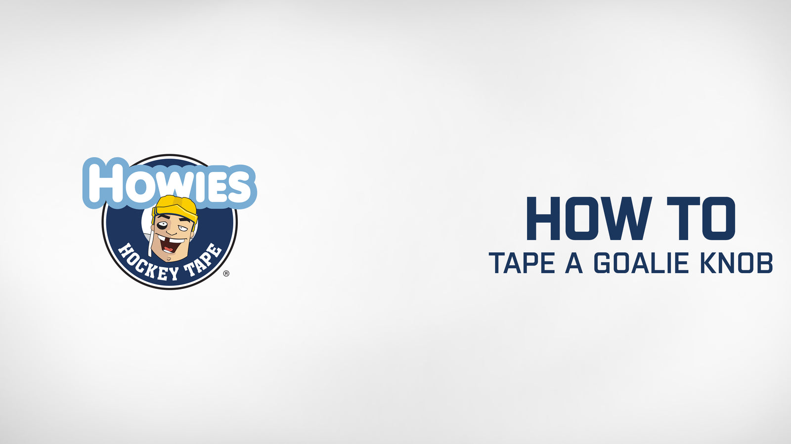 How to Tape a Goalie Knob