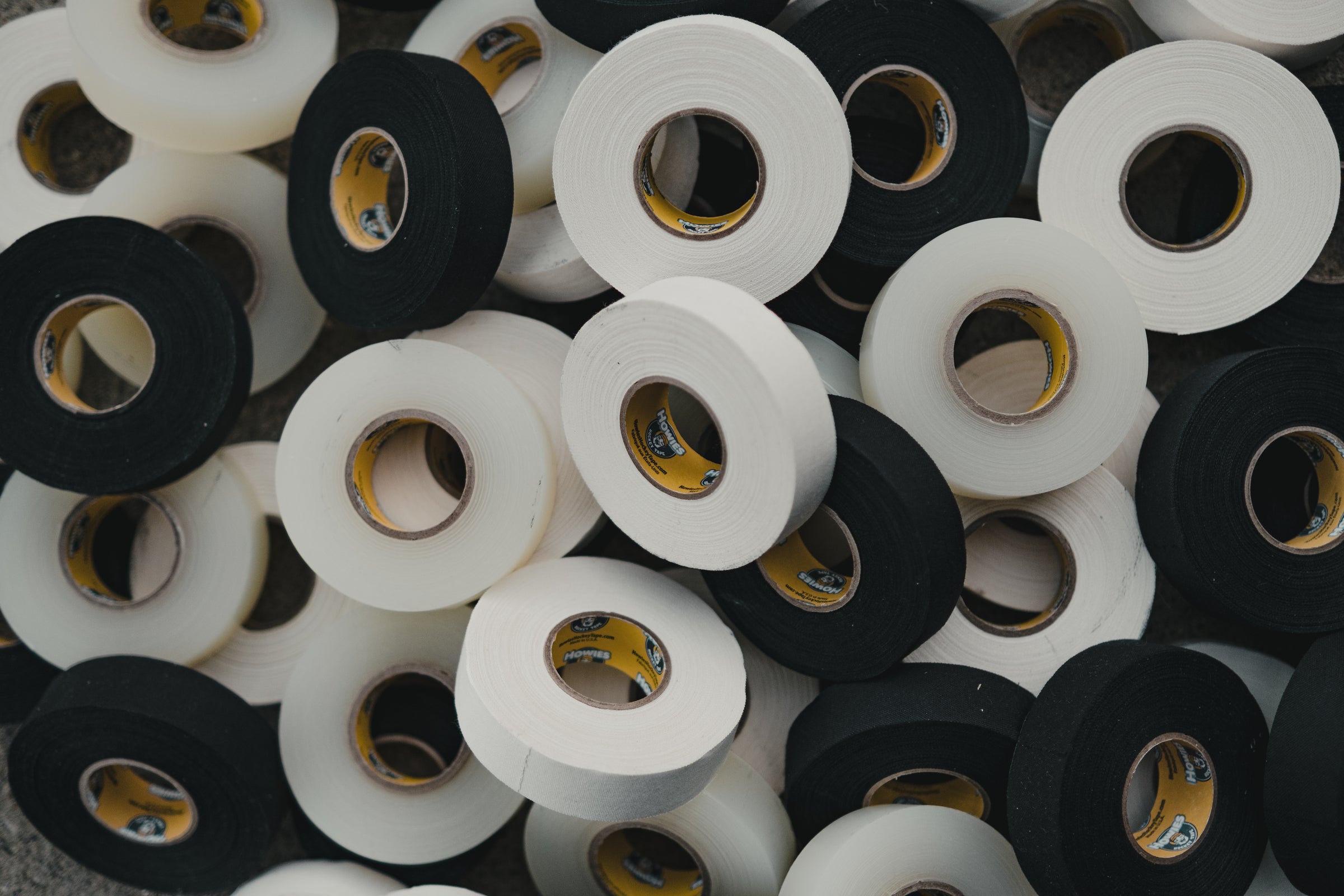 Many rolls of howies tape 