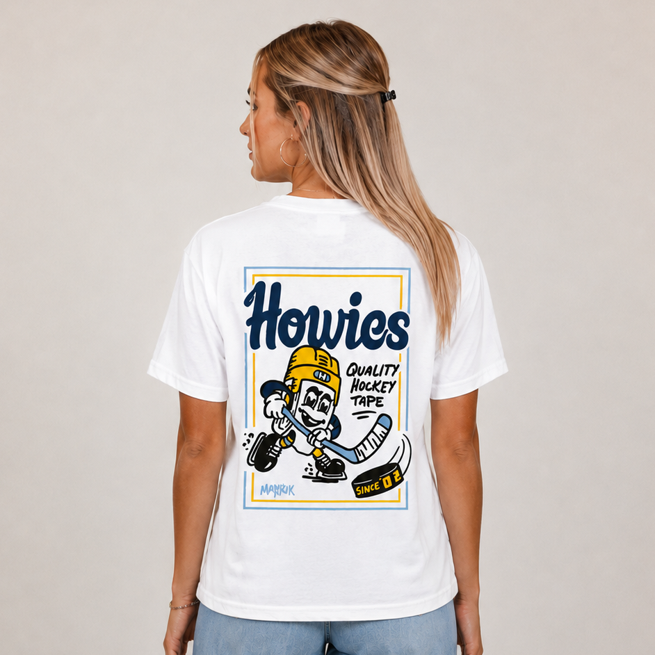 The Roll Model Tee by MaxRak - Youth Tees Howies Hockey Tape