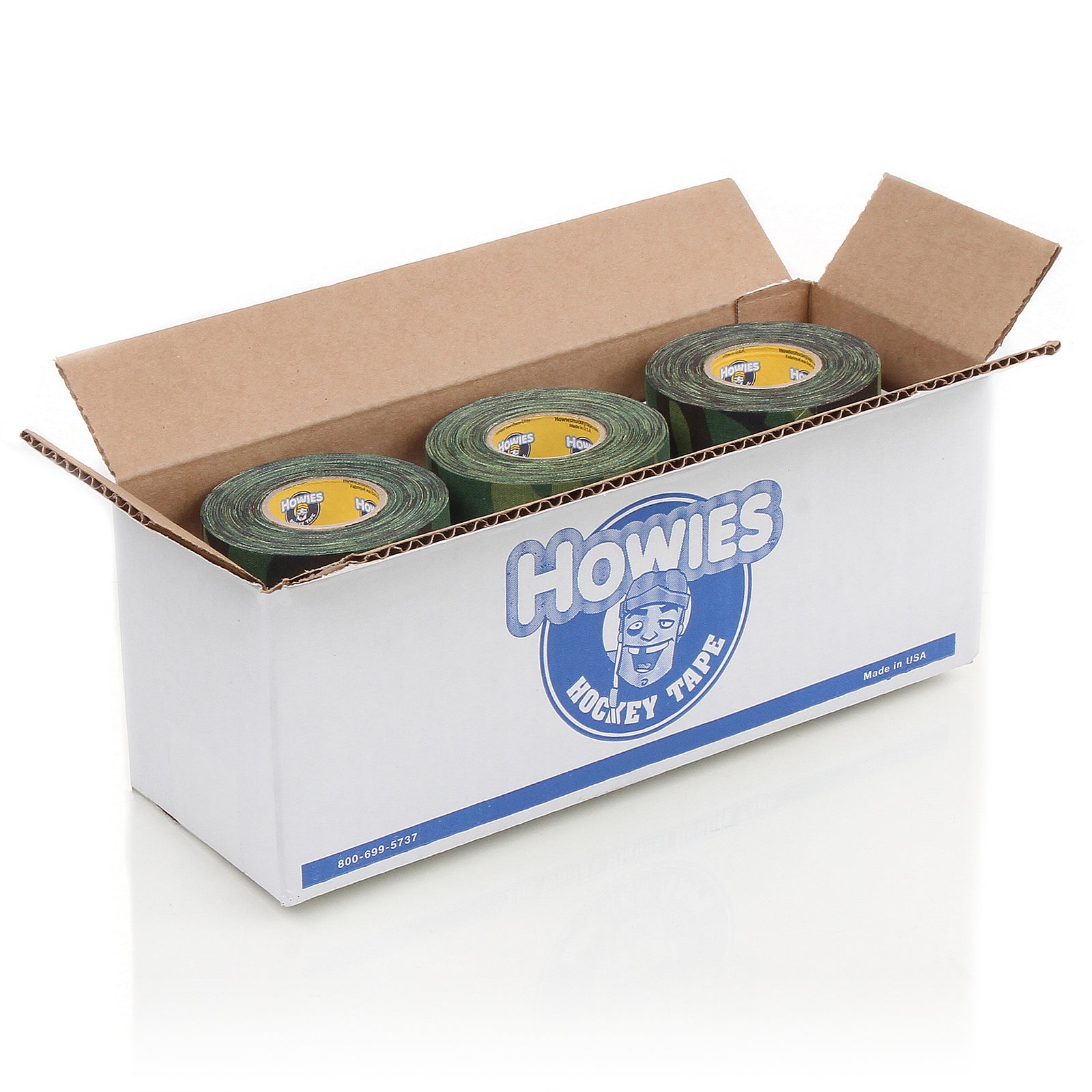 Howies Green Camo Hockey Tape Patterned Tape Howies Hockey Tape 12pk