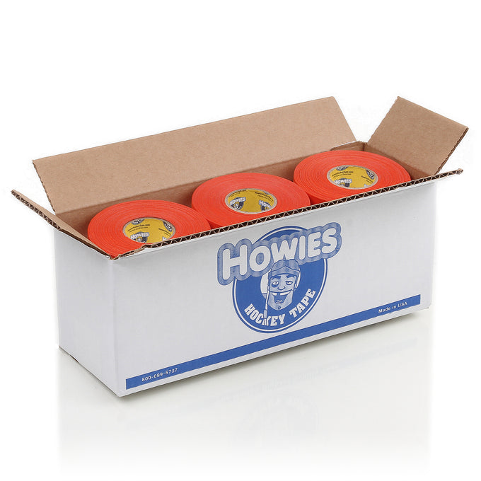 Howies Orange Cloth Hockey Tape Cloth Tape Howies Hockey Tape 12pk