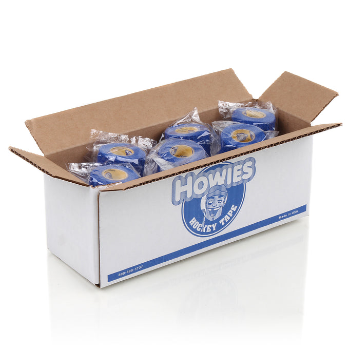 Howies Blue Stretchy Grip Hockey Tape Stretch Grip Tape Howies Hockey Tape 12pk