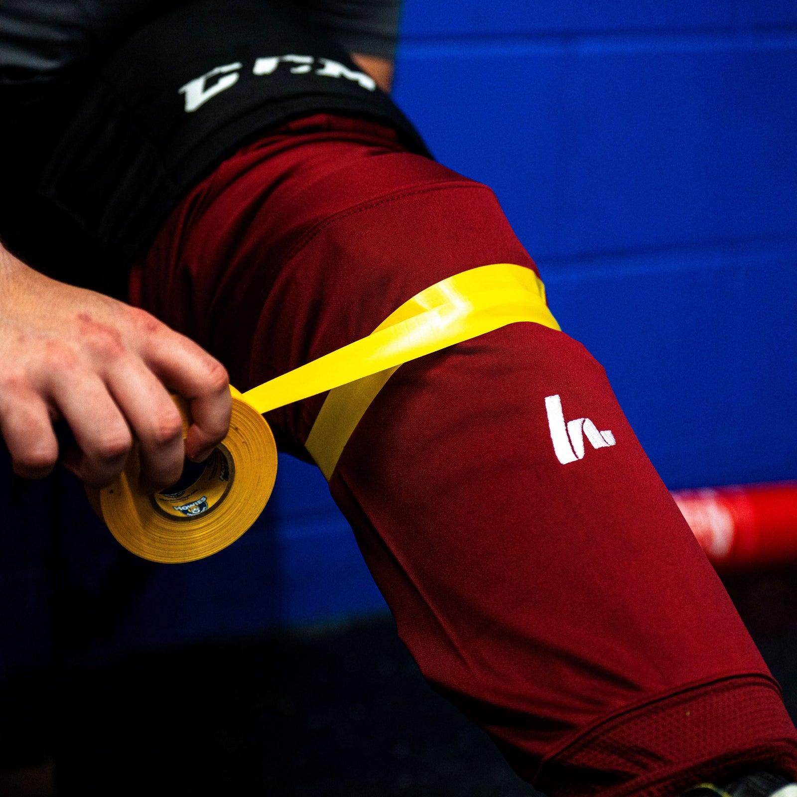 Howies Yellow Shin Pad Hockey Tape Shin Pad Tape Howies Hockey Tape