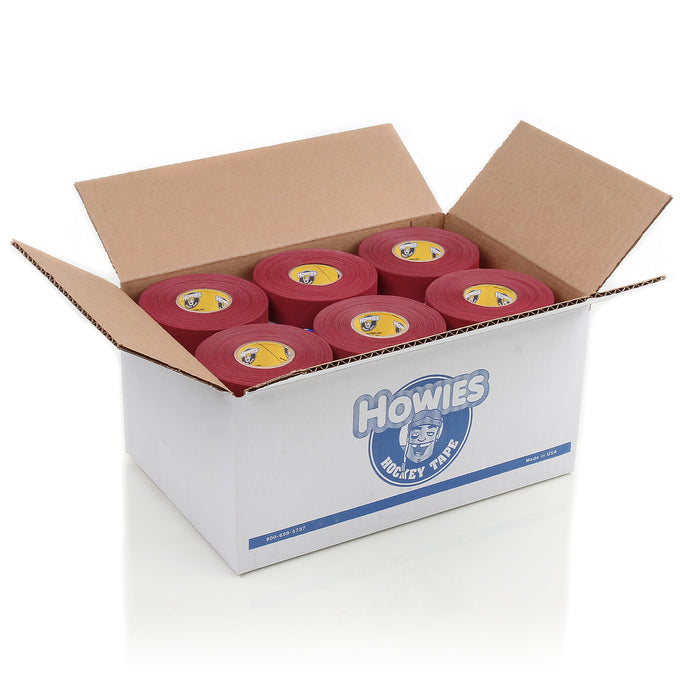 Howies Maroon Cloth Hockey Tape Cloth Tape Howies Hockey Tape 36pk