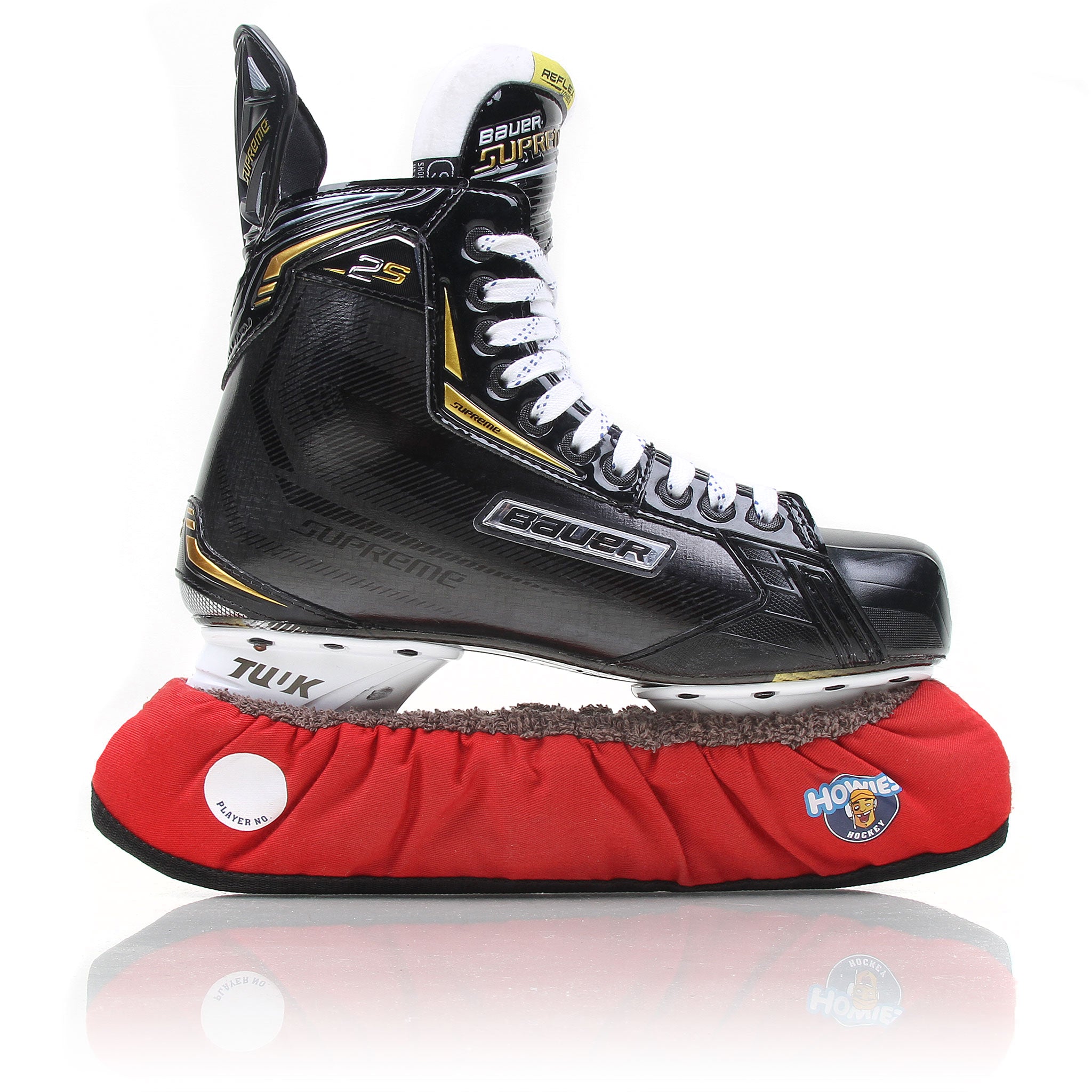 Red Skate Guards | Howies Hockey Tape