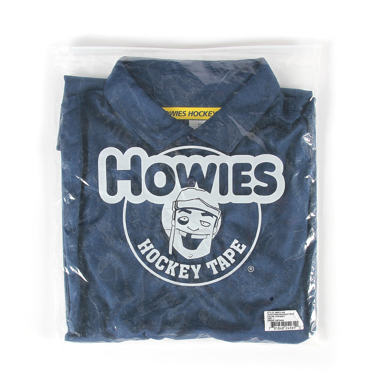 Team Performance Polo Polos Howies Hockey Tape   