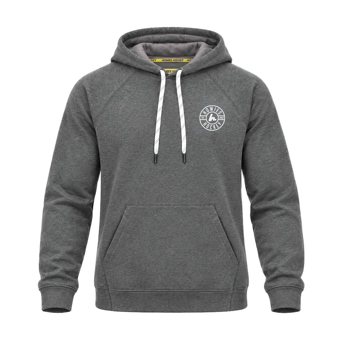 Howies Classic Lace Hoodie Hoodies Howies Hockey Tape Gray Small