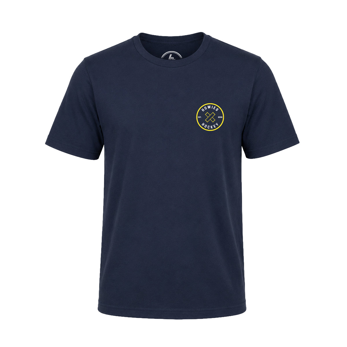 The Cross-Check Tee Tees Howies Hockey Tape Navy X-Small