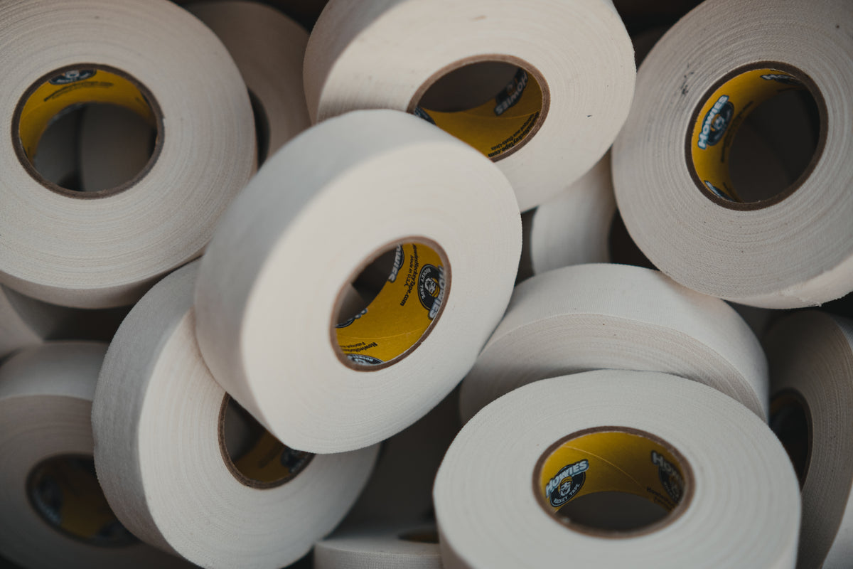box of howies white cloth tape 