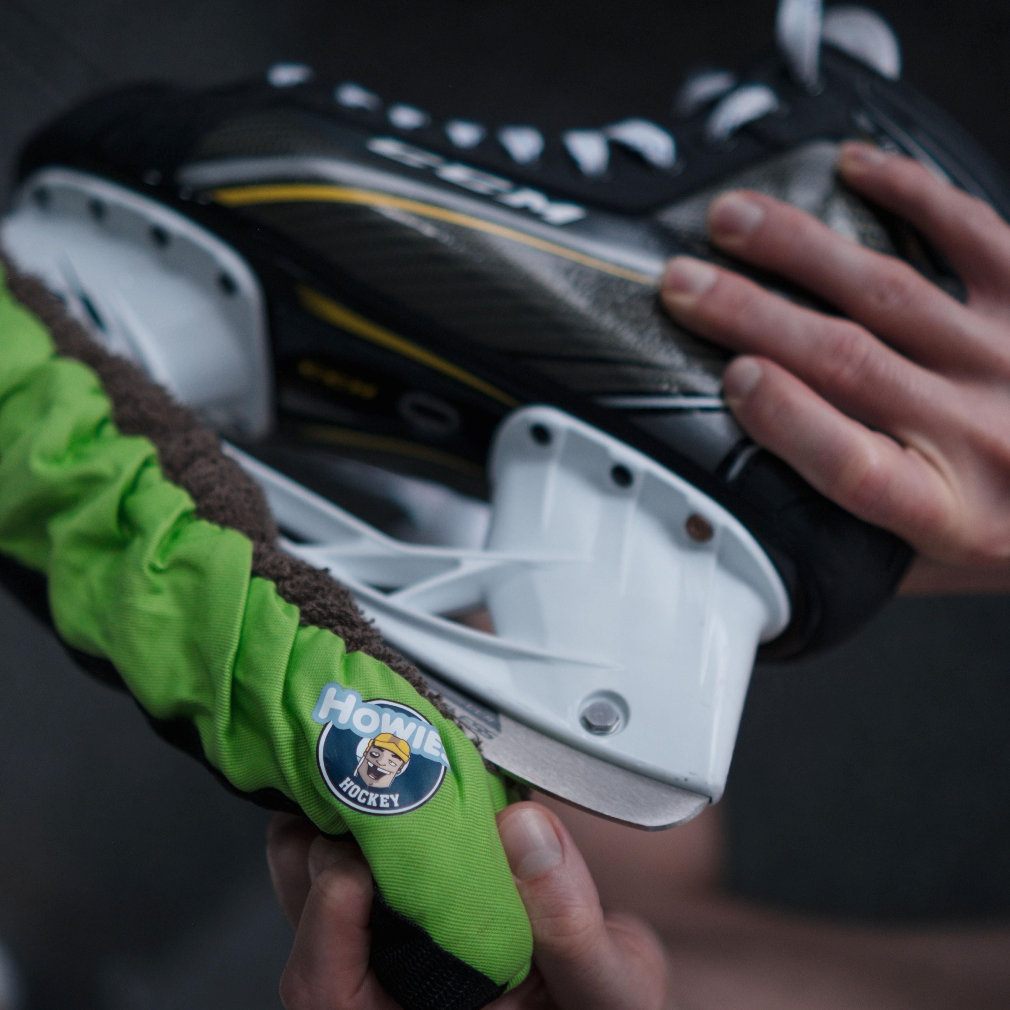 Neon Green Skate Guards | Howies Hockey Tape