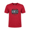 The Face-Off Tee Tees Howies Hockey Tape Cardinal X-Small
