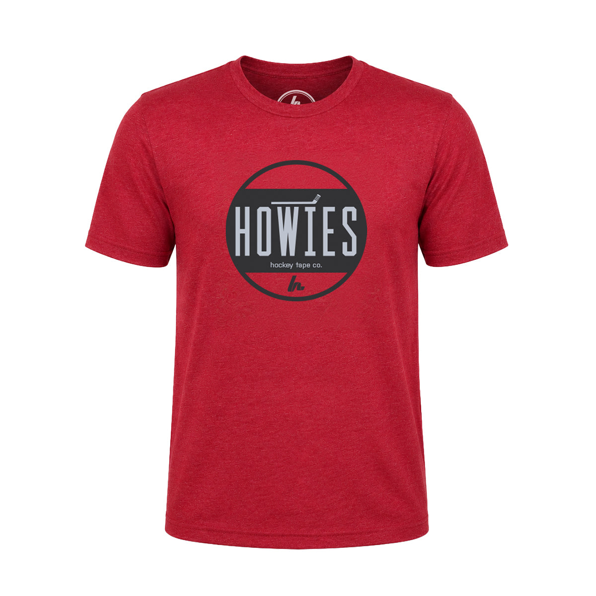 The Face-Off Tee Tees Howies Hockey Tape Cardinal X-Small