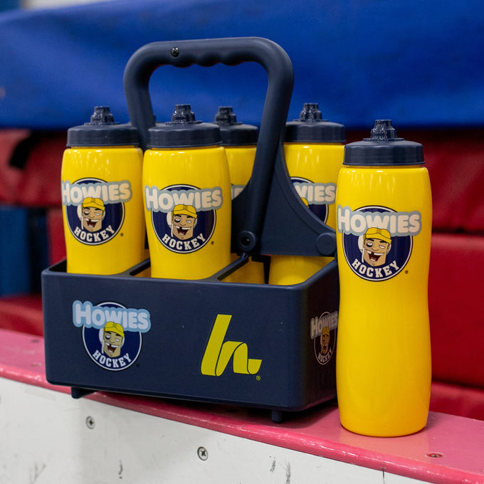 Howies Pro Jet Water Bottles & Carrier Combo Water Bottle Combo Pack Howies Hockey Tape