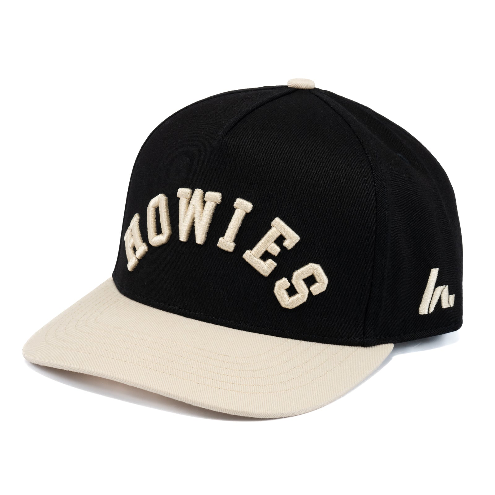 The Forehand Lid Hats Howies Hockey Tape Black