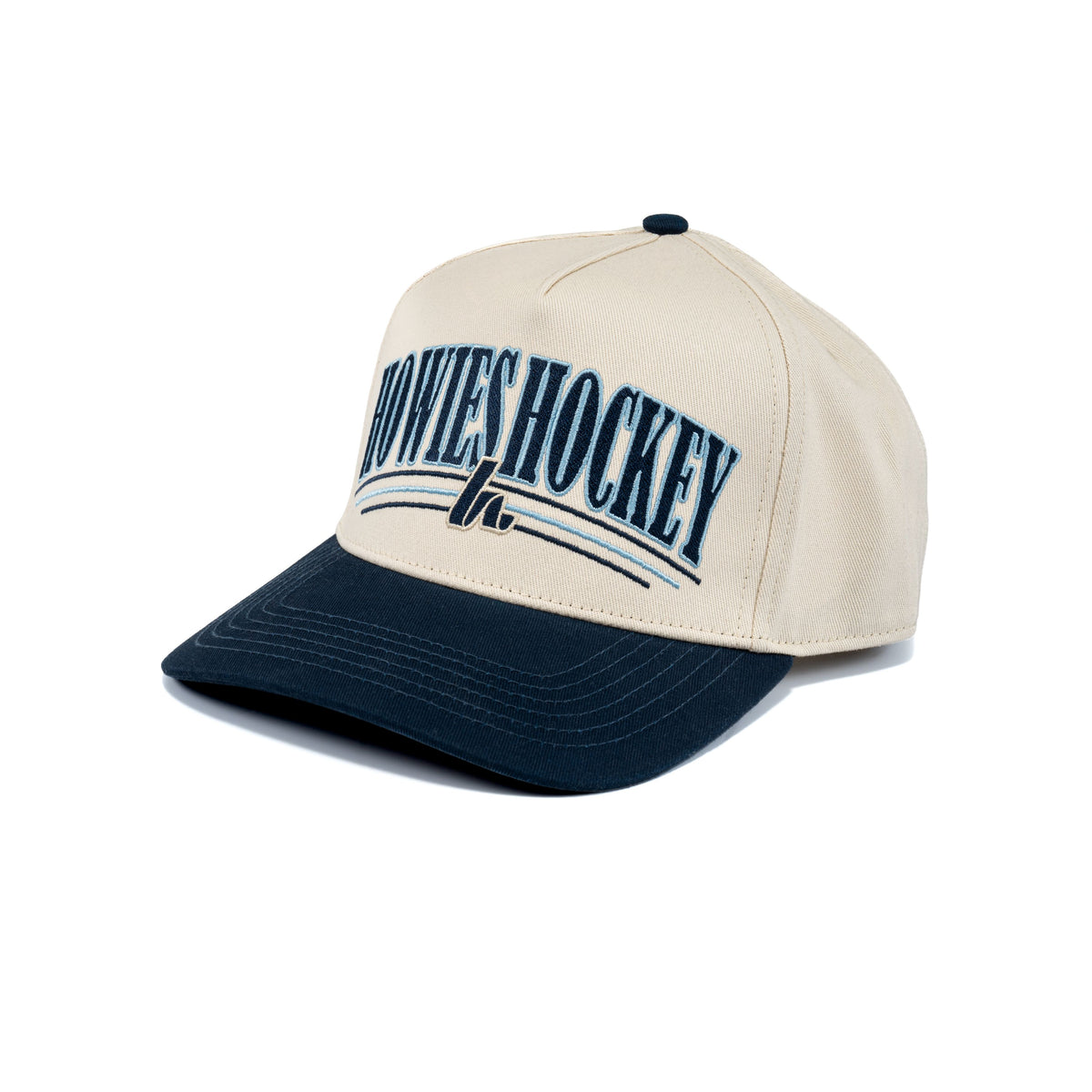 The Howies Headliner Lid Hats Howies Hockey Tape Tan