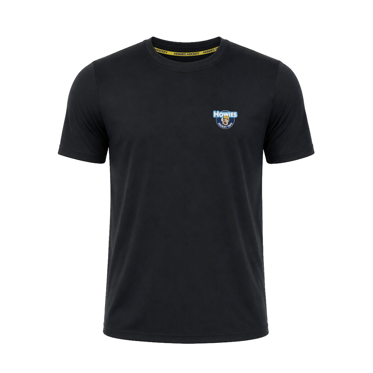 Howies Performance Tech Tee Tees Howies Hockey Tape Black Youth Small