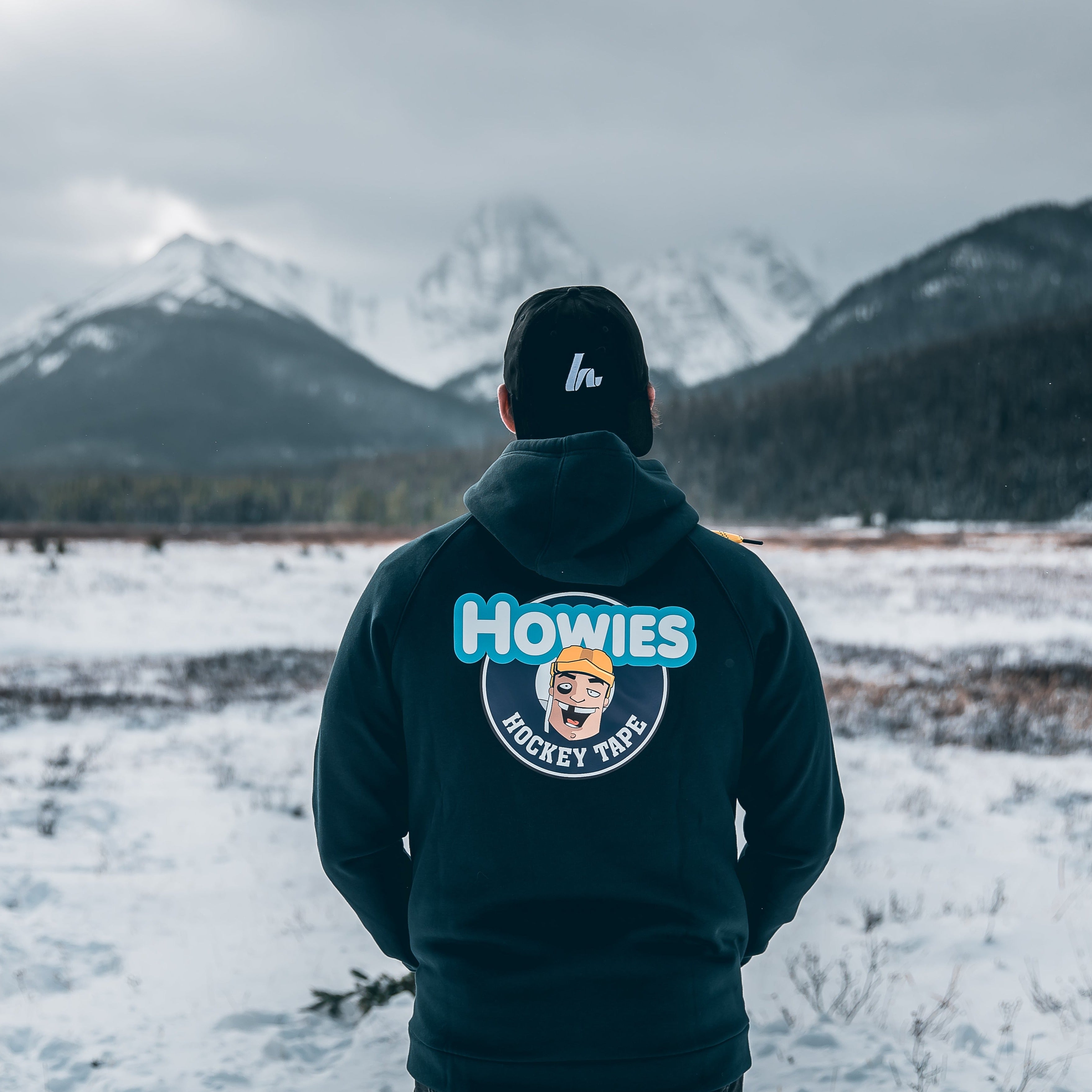 Howies Classic Lace Hoodie | Howies Hockey Tape