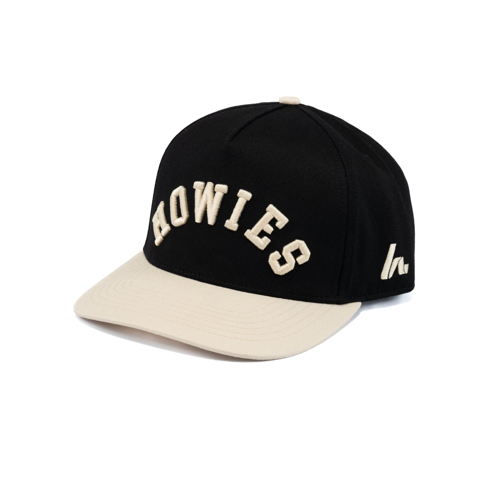 The Forehand Lid Hats Howies Hockey Tape Black