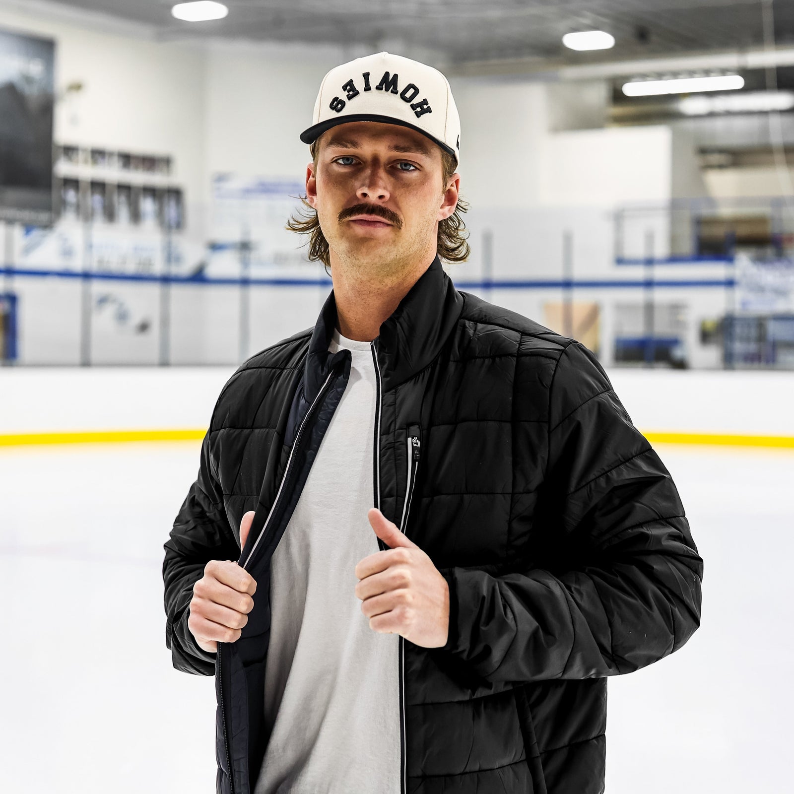 Team Puffer Jacket Jackets Howies Hockey Tape