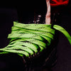 Neon laces in skates 
