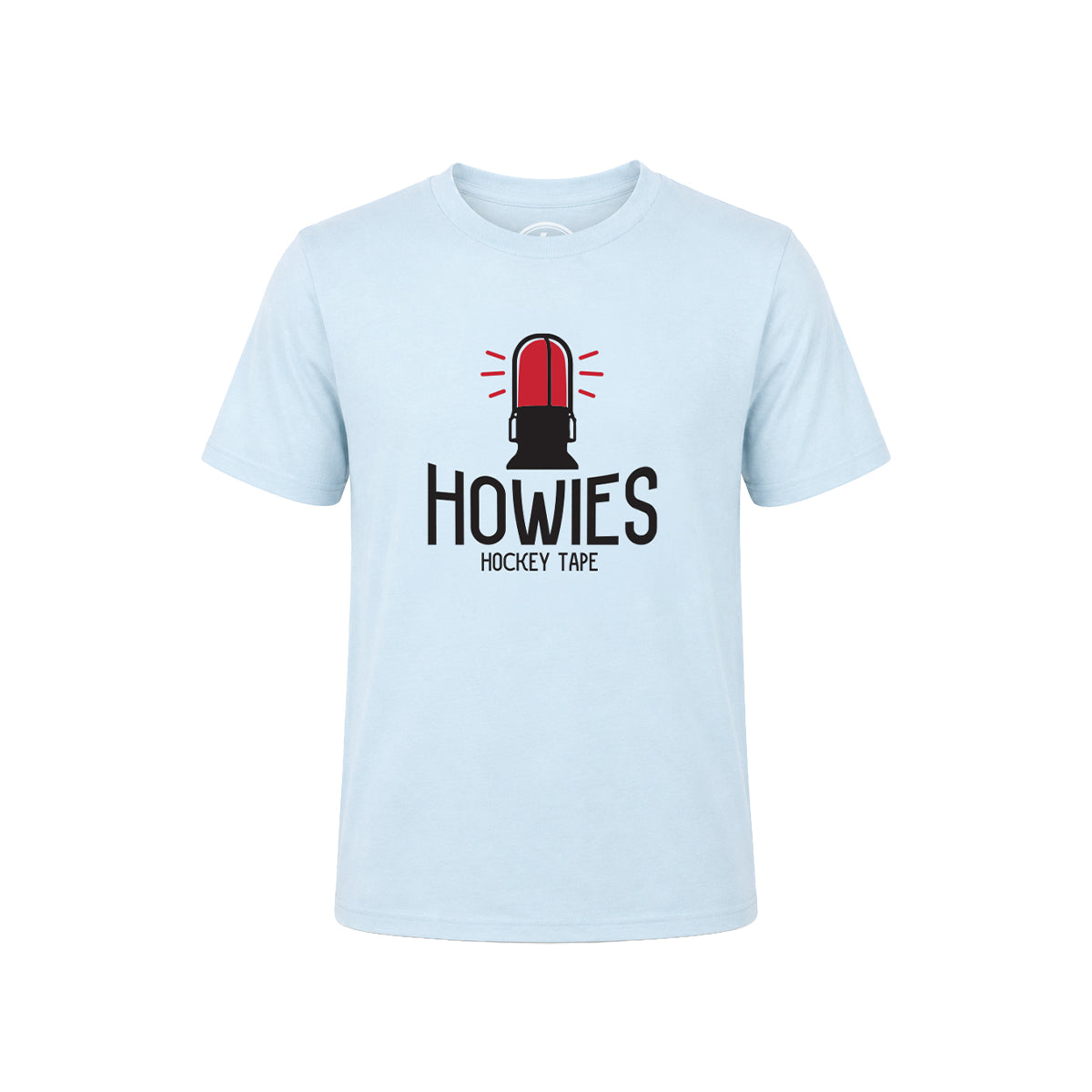 Light the Lamp Youth Tee Tees Howies Hockey Tape Light Blue Small (6-7)