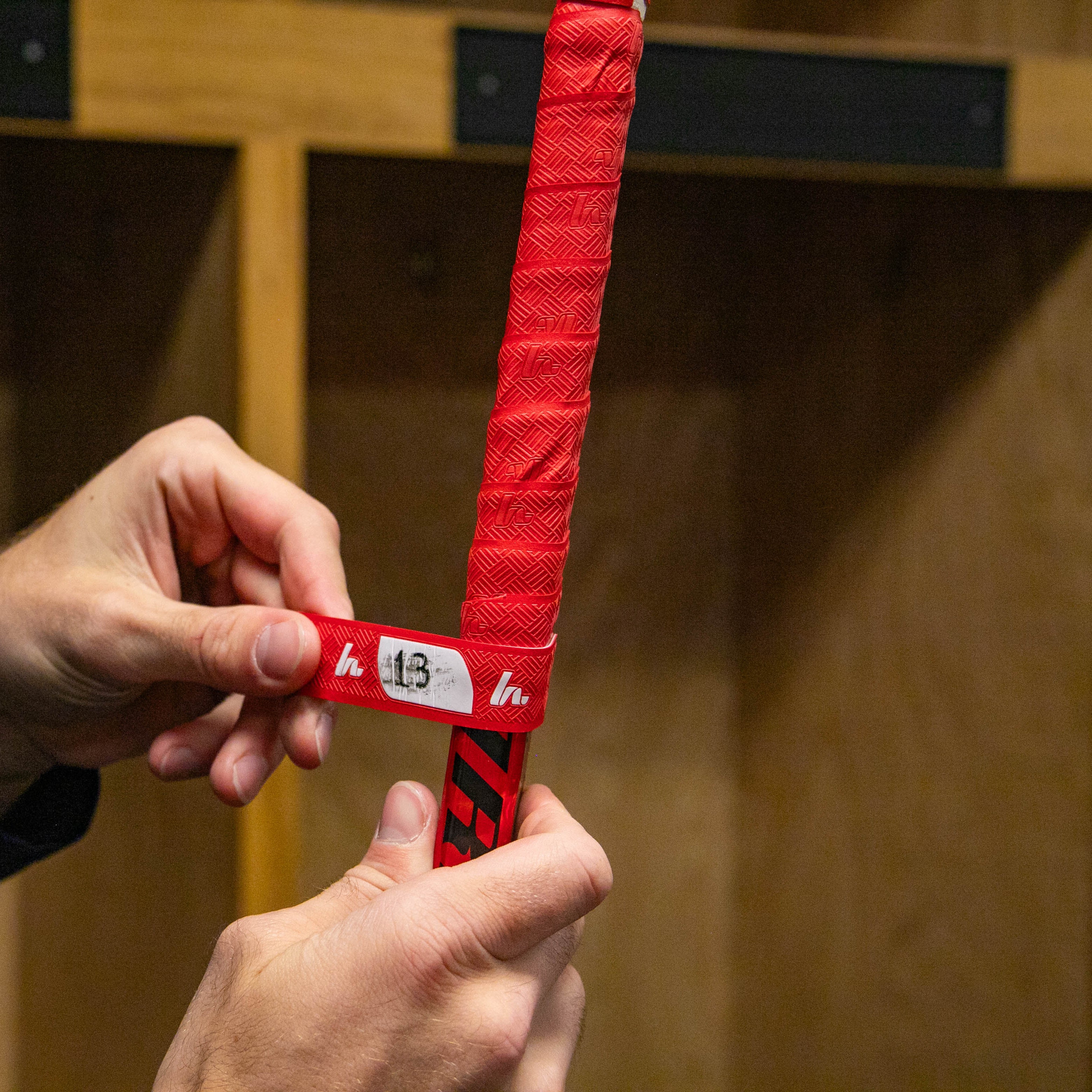 Howies Red APEX Grip – Howies Hockey Tape