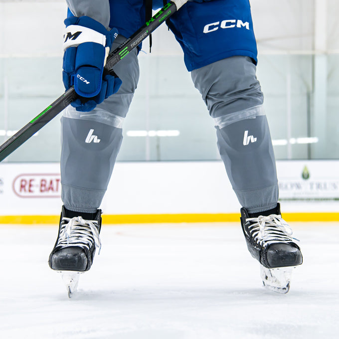 grey hockey socks