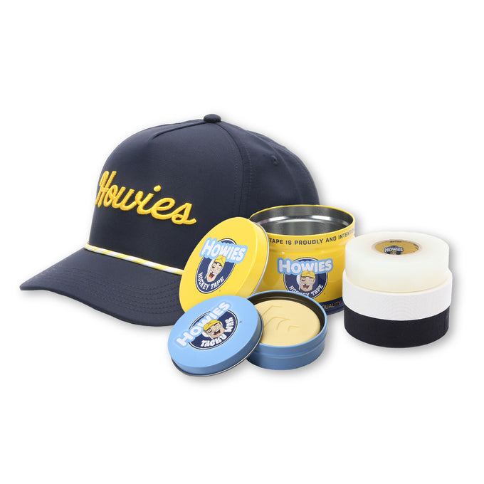 Three Stars Bundle Apparel Howies Hockey Tape Navy Tour Lid Tacky Wax