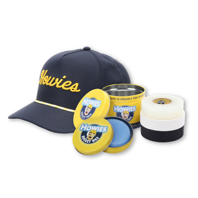 Three Stars Bundle Apparel Howies Hockey Tape Navy Tour Lid Classic Wax