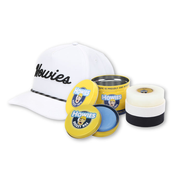 Three Stars Bundle Apparel Howies Hockey Tape White Tour Lid Classic Wax