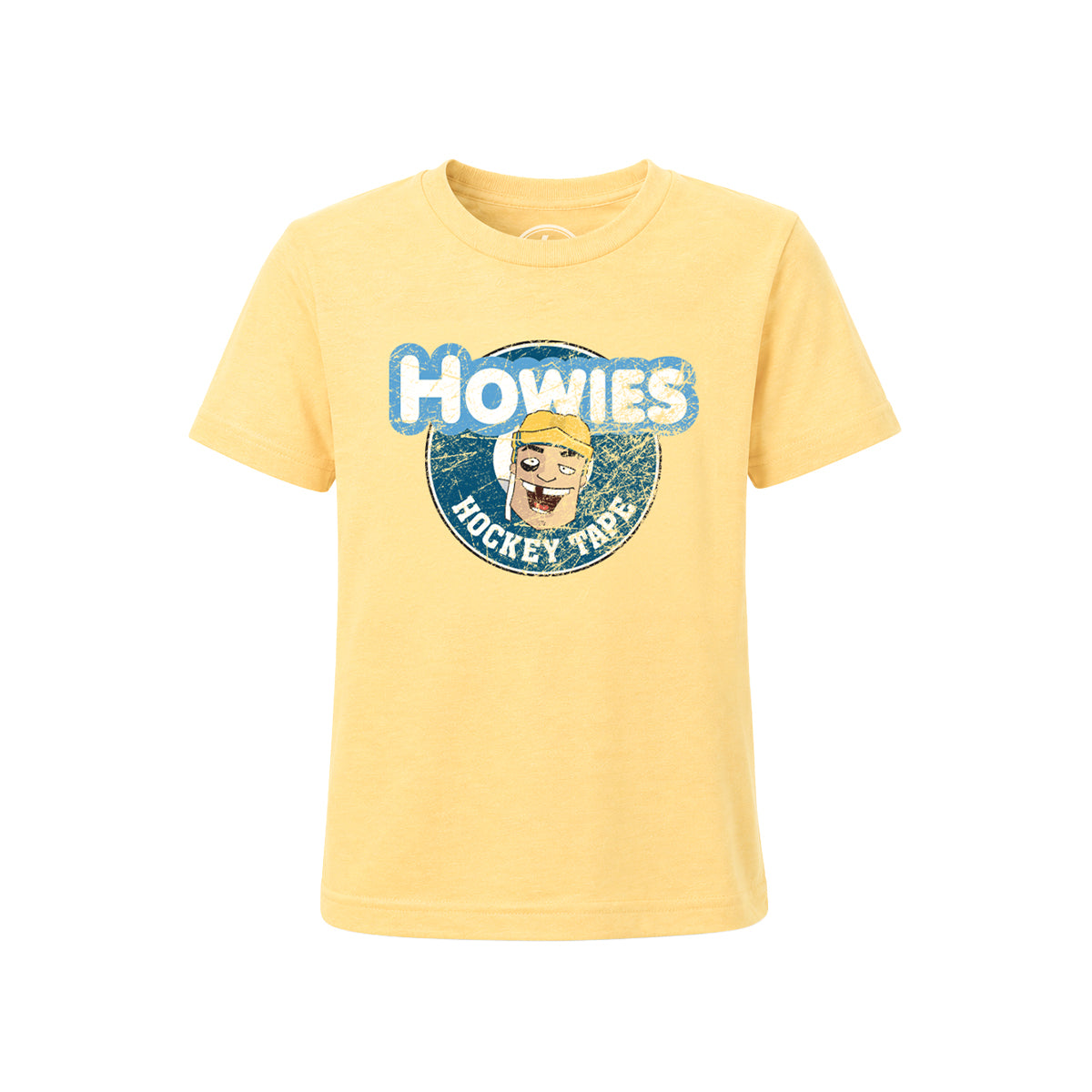 Youth Vintage Tee Tees Howies Hockey Tape Small (6-7) Yellow