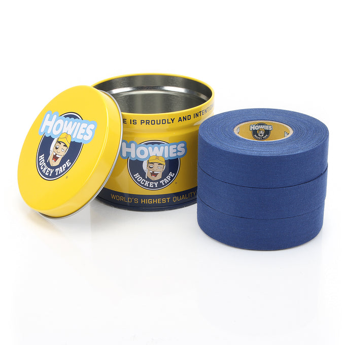Howies Royal Blue Cloth Hockey Tape Cloth Tape Howies Hockey Tape 3pk  