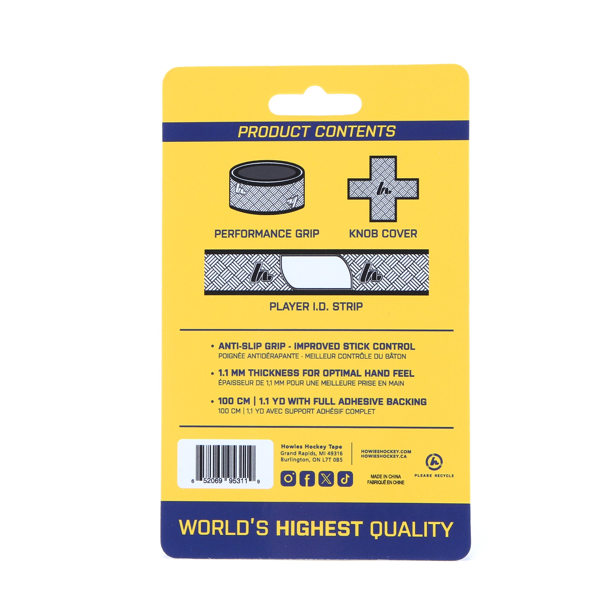 Howies Red APEX Grip – Howies Hockey Tape