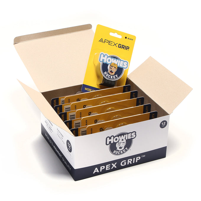 Howies Black APEX Grip Tape Apex Grip Howies Hockey Tape 12pk