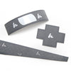 Howies Gray APEX Grip Tape Apex Grip Howies Hockey Tape