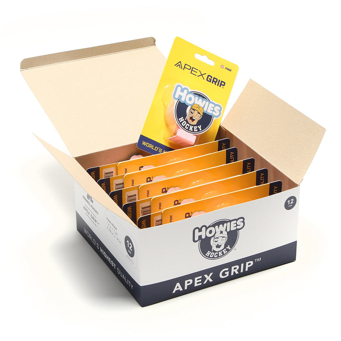 Howies Pink APEX Grip Tape Apex Grip Howies Hockey Tape 12pk