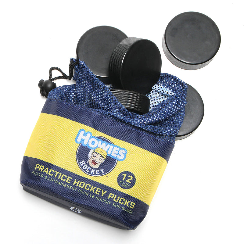 Practice Pucks - 12 Pack Hockey Pucks Howies Hockey Tape