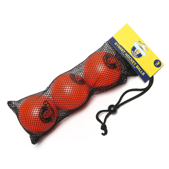 Street Hockey Balls - 3pk