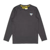 Howies Performance Long Sleeve Tees Howies Hockey Tape Gray Youth Small 