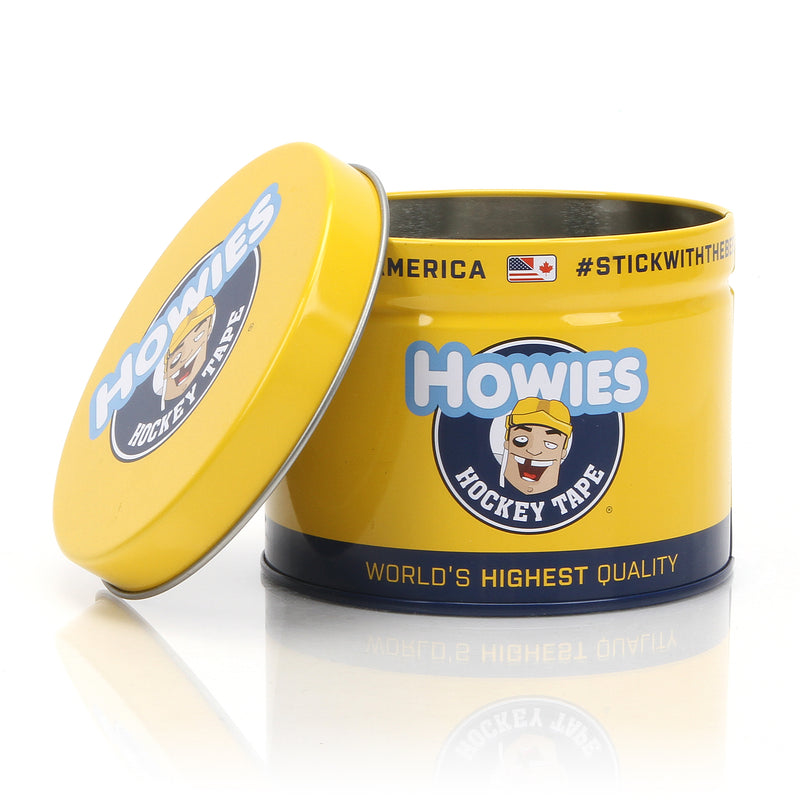Howies Hockey Tape - 4 Black Cloth & 8 Clear Shin Pad Mixed Tape Cases Howies Hockey Tape