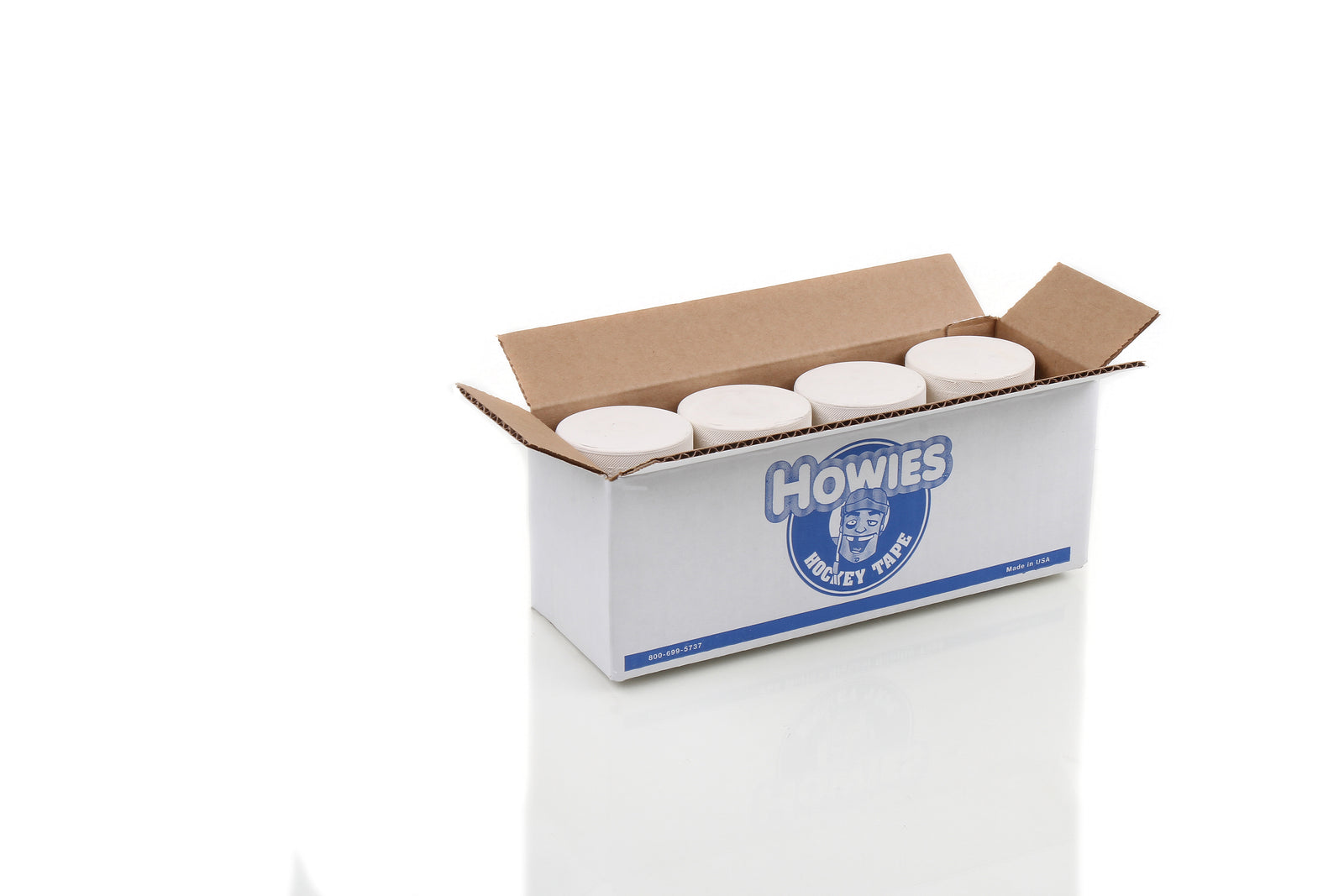 Howies White Training Hockey Pucks Hockey Pucks Howies Hockey Tape 25pk