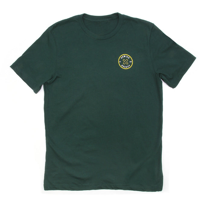 The Cross-Check Tee Tees Howies Hockey Tape Forest Green X-Small 