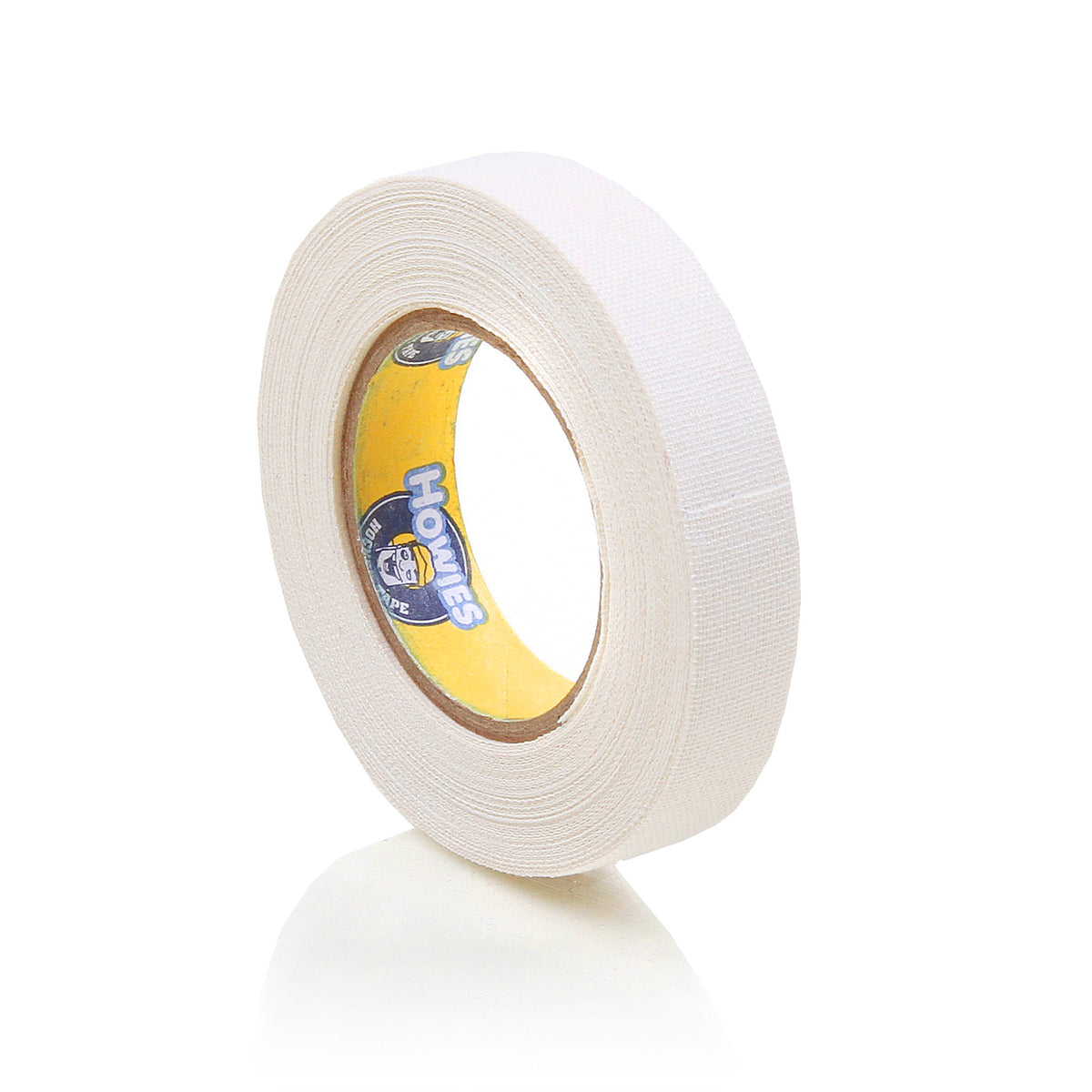 Howies White 1/2" Knob Tape 1 Roll Cloth Tape Howies Hockey Tape White