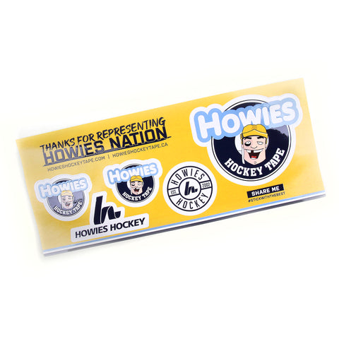 Howies Hockey Sticker Sheet Promo Items Howies Hockey Tape   